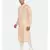 Pink Satin Silk Embroidered Kurta