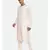 Silk Pink Ivory Embroidered Kurta