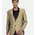 Black Gold Two Button Silk Blazer