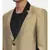 Black Gold Two Button Silk Blazer