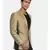 Black Gold Two Button Silk Blazer