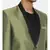 Green Black Two Button Blazer