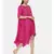 Pink Silk Embroidered Dress