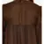 Choco Brown Silk Embroidered Dress