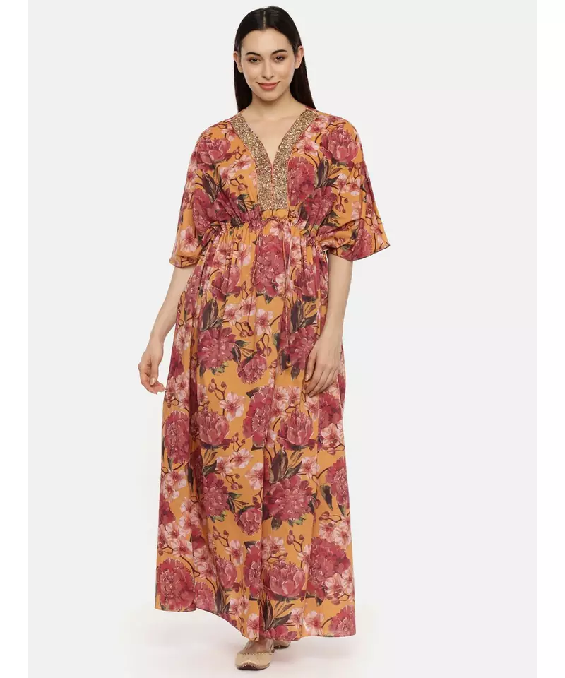 Printed Cotton Dress