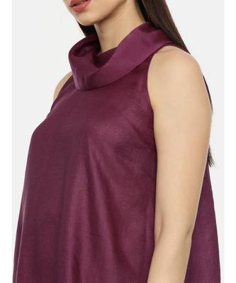 Purple Koul Silk Dress 3