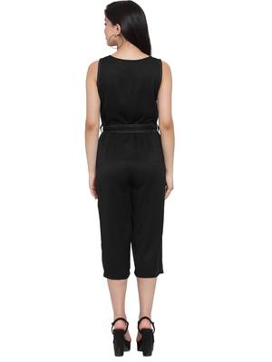 Black woven modal long-tops 3