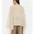 Beige Ivory Silk Embroidered Top