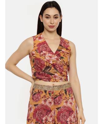 Printed Cotton Short Top 1