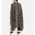 Printed Brown High Low Top