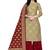  Baige Banarasi silk Unstitched dress material