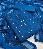 Divaastha Cotton Embroidered Aari Work Salwar Kameez