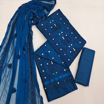 Divaastha Cotton Embroidered Aari Work Salwar Kameez 2