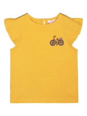 Budding Bees Girls Lemon Embroidered Nightsuit 3