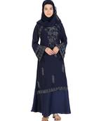 Blue brasso nida abaya