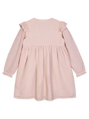 Budding Bees Girls Pink Smocking Dress 2