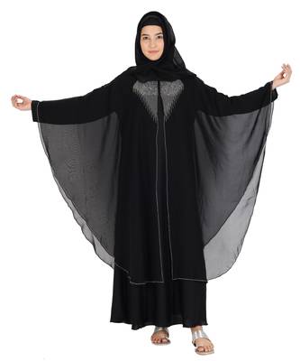 Black brasso nida abaya 1