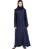 Blue brasso nida abaya