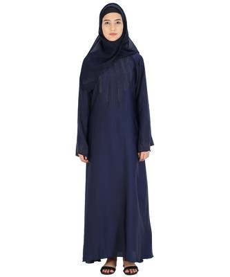 Blue brasso nida abaya 5