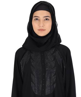 Black brasso nida abaya 4