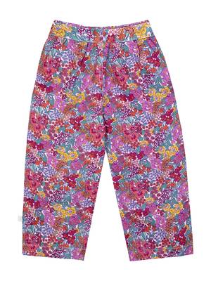 Budding Bees Girls Pink Lenin Trouser 2
