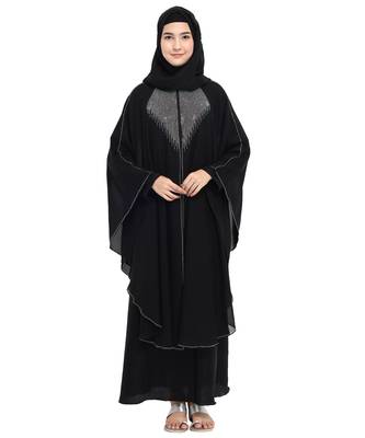 Black brasso nida abaya 1