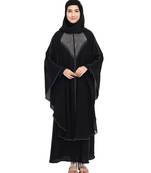 Black brasso nida abaya