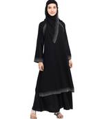 Black brasso nida abaya