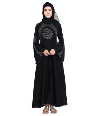 Black brasso nida abaya 1