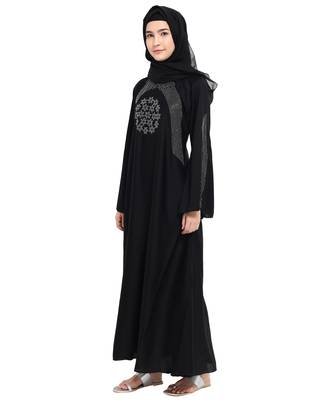 Black brasso nida abaya 5