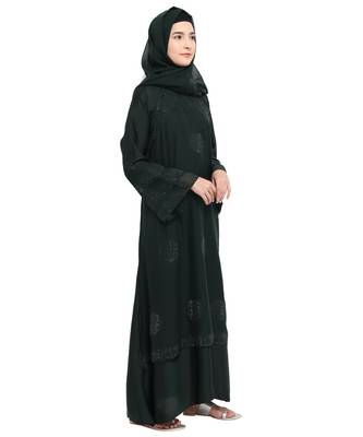 Green brasso nida abaya 3