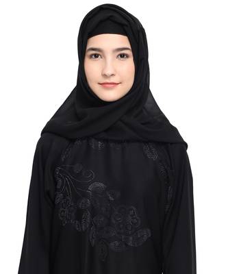 Black brasso nida abaya 5