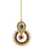 Multicolor maang-tikka