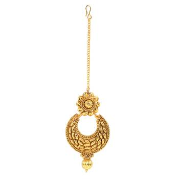 Gold maang-tikka 2
