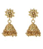 Gold jhumkas