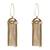 White jhumkas