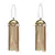 White jhumkas