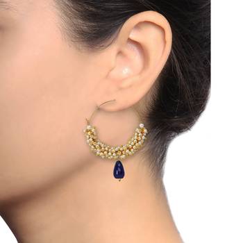 Blue chandbali 2