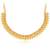 Elegant Gold Plated Temple Jewellery Necklace Set