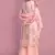 Peach embroidered cotton salwar