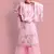 Pink embroidered cotton salwar