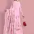 Pink embroidered cotton salwar