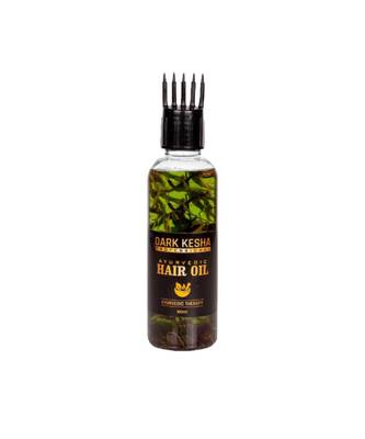 Dark Kesa 100% Ayurvedic Herbal Hair Oil, Bhringraj & Amla Reduces Hair Loss & Improves Hair Growth | 100ml (Pack of 1) 2
