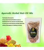 Royal Swag Ayurvedic Hair Oil Mix Combo Pack with Herbal Mix for Healthy Hair Growth Natural Dried Herbs 30G (Pack of 2)