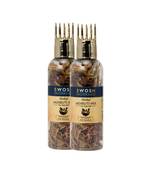 SWOSH Ayurvedic Hair Oil Mix Combo Bottle with Herbal Mix for Healthy Hair Growth Natural Dried Herbs 30G (Pack of 2)