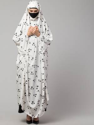 Full Length- Single Piece Prayer Jilbab With Adjustable Mouthpiece 1