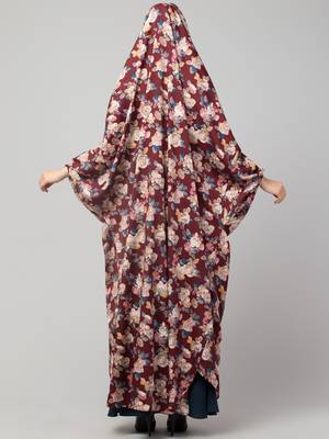 Full Length- Single Piece Prayer Jilbab With Adjustable Mouthpiece 6