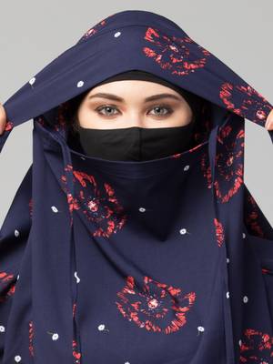 Full Length- Single Piece Prayer Jilbab With Adjustable Mouthpiece 7