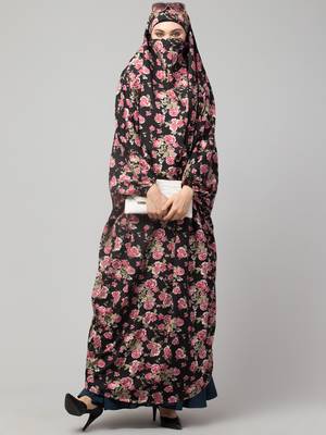 Full Length- Single Piece Prayer Jilbab With Adjustable Mouthpiece 2
