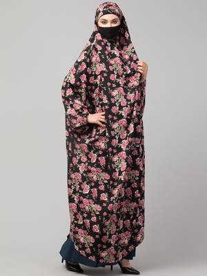 Full Length- Single Piece Prayer Jilbab With Adjustable Mouthpiece 5